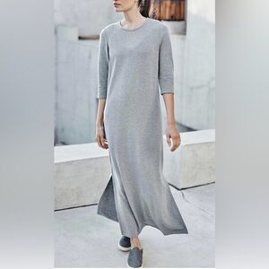 J. Jill Pure Jill Soft Knit Grey Maxi Dress XS